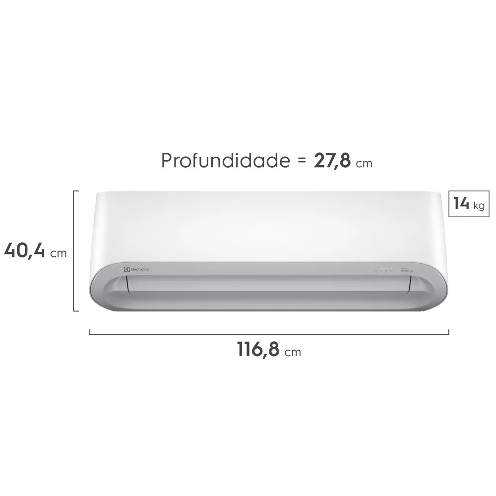Ar-Condicionado Split Electrolux 23.000 BTUs Color Adapt Frio (UI24F/UE24F)
