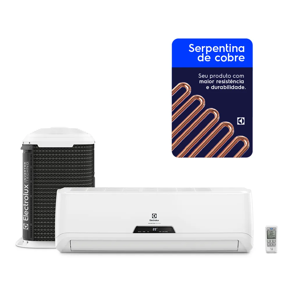 Ar-Condicionado Split Electrolux Inverter 12.000 BTUs Frio (QI12F/QE12F)