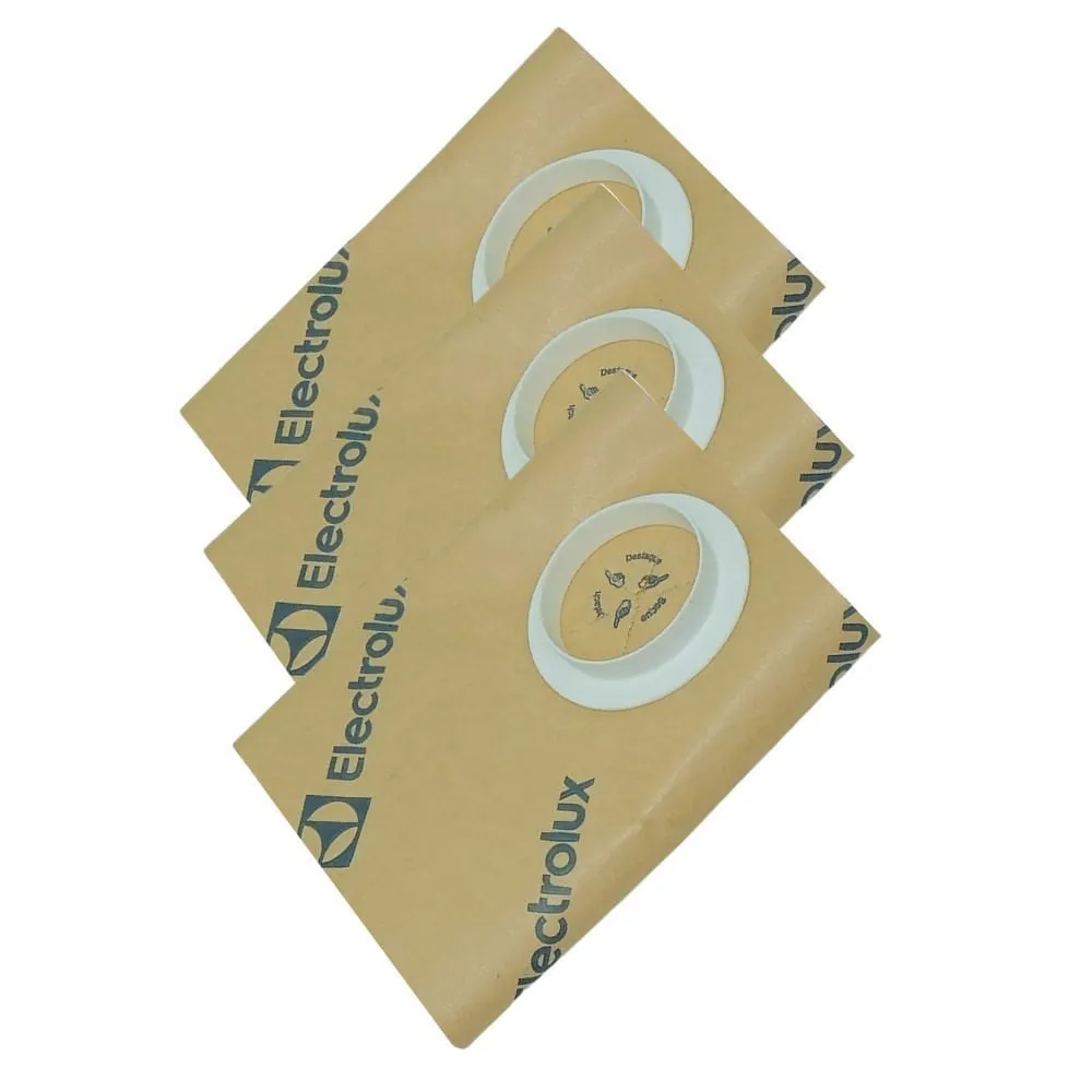 2 Kits com 3 Sacos de aspirador de pó Modelos A20 e Gt3000 (CSE20) Electrolux