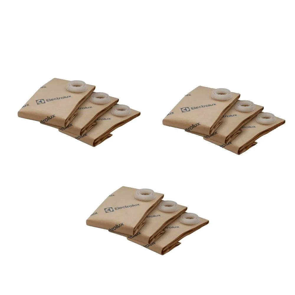 3 Kits 3 Sacos de aspirador de pó Modelos A20 e Gt3000 (CSE20) Electrolux