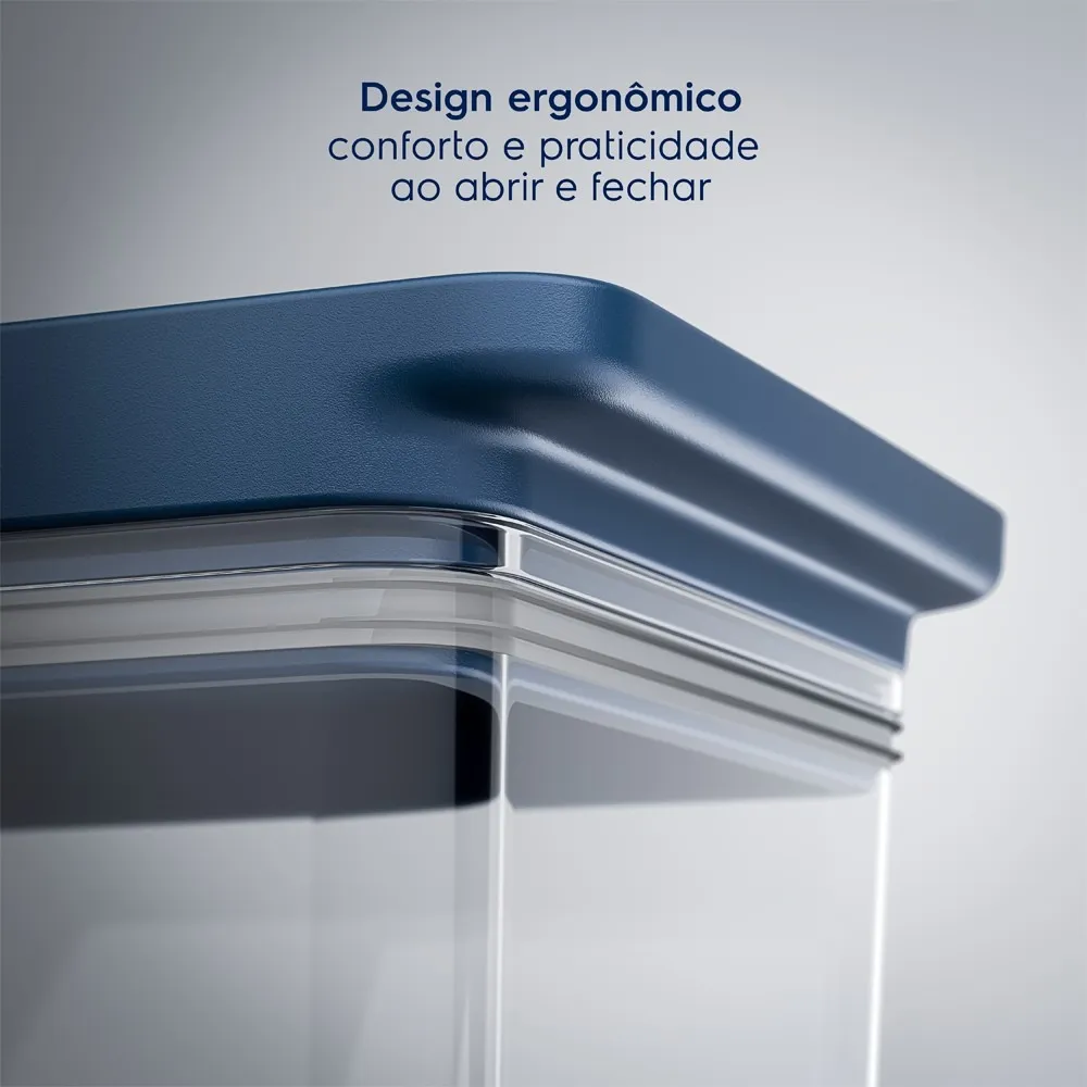Organizador de Geladeira Electrolux Experience com Cesto Escorredor 2,3L