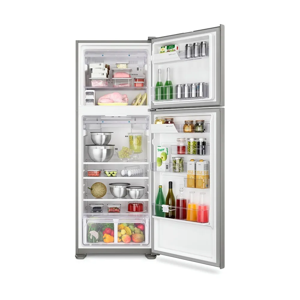 Geladeira Electrolux Frost Free 474L Duplex Cor Inox (TF56S)