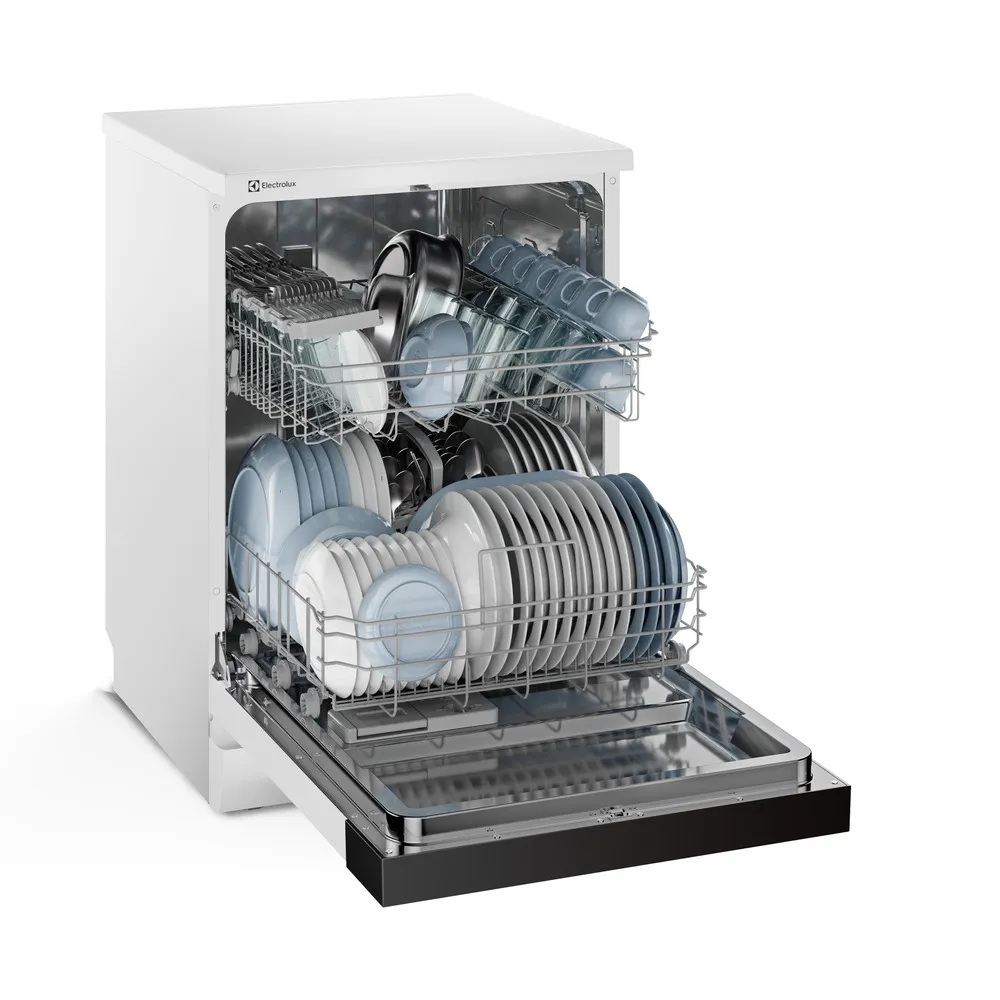 Lava-Louça Electrolux 14 Serviços Branca com Programa Lava & Seca 50 min (LB14E)