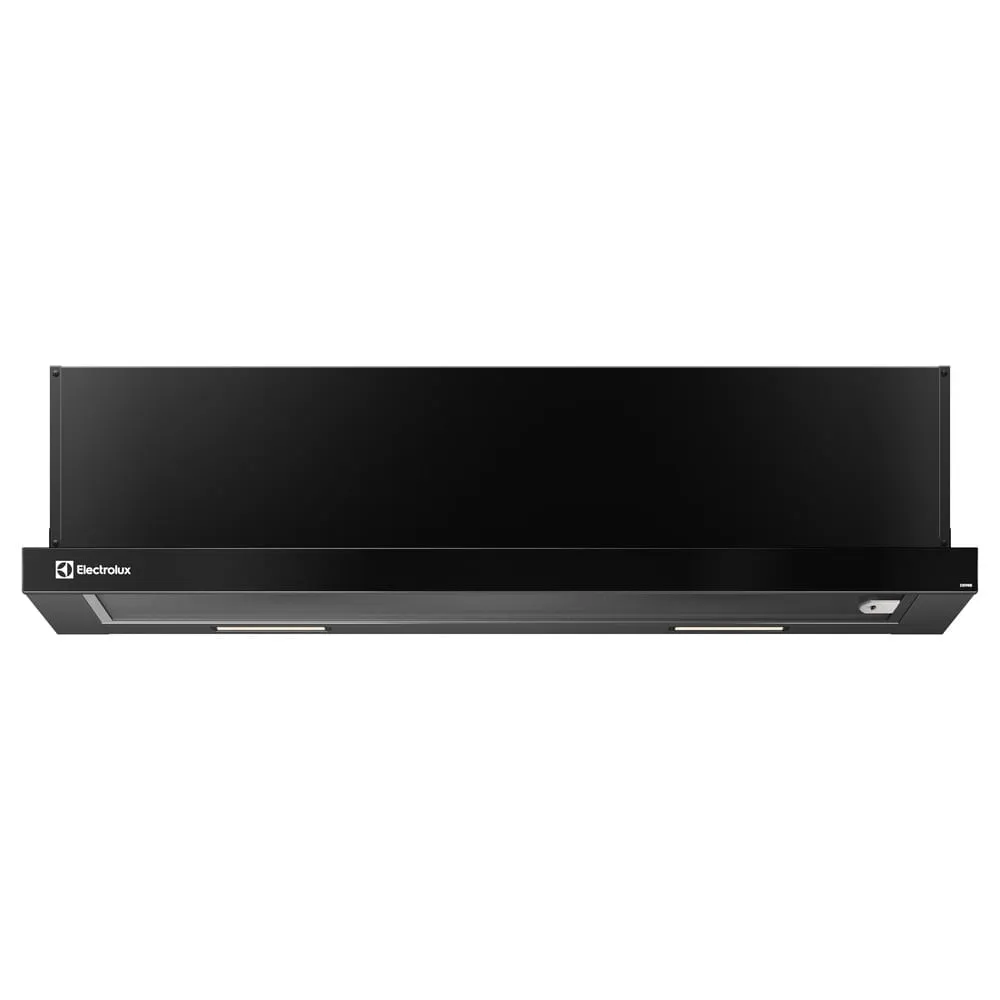 Depurador de Ar Electrolux 90cm Retrátil Preto Efficient com Luz de Led (DE9RB)