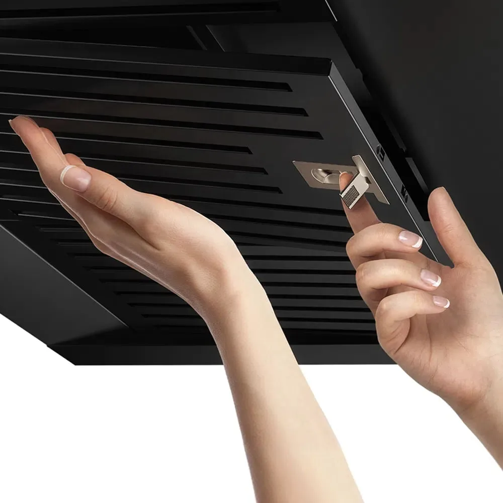 Coifa de Parede Electrolux 90cm Preta Pro Series com Painel Touch e Filtro Baffle (90CTV)
