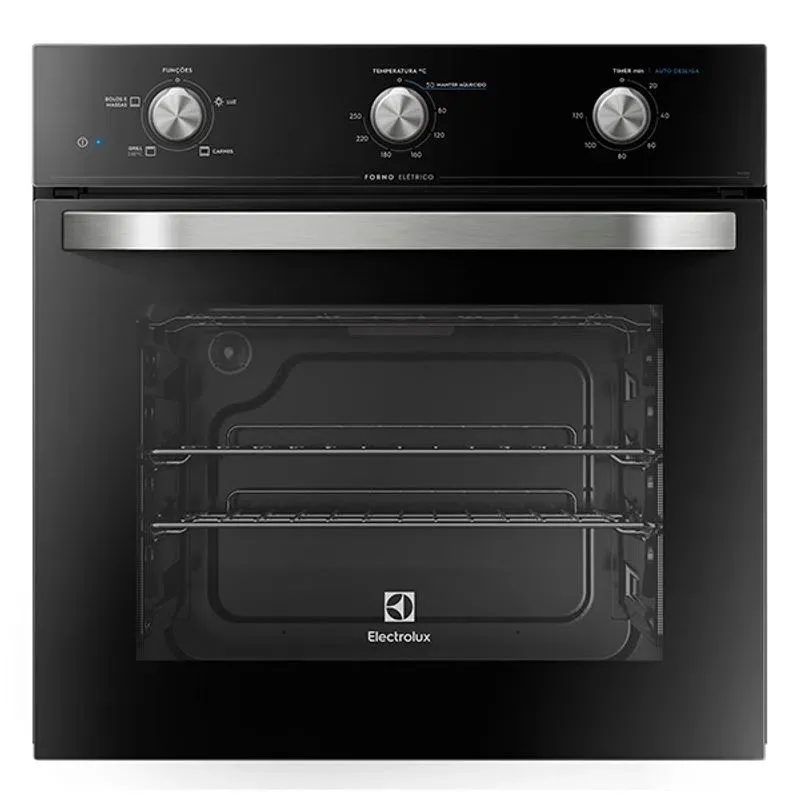 Forno de Embutir Electrolux Elétrico 59L com Timer Preto (OE60M)
