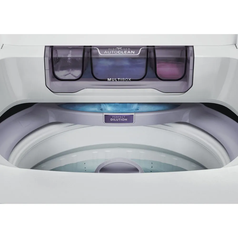 Máquina de Lavar Electrolux 10,5kg Branca Turbo Economia com Jet&Clean e Filtro Fiapos (LAC11)