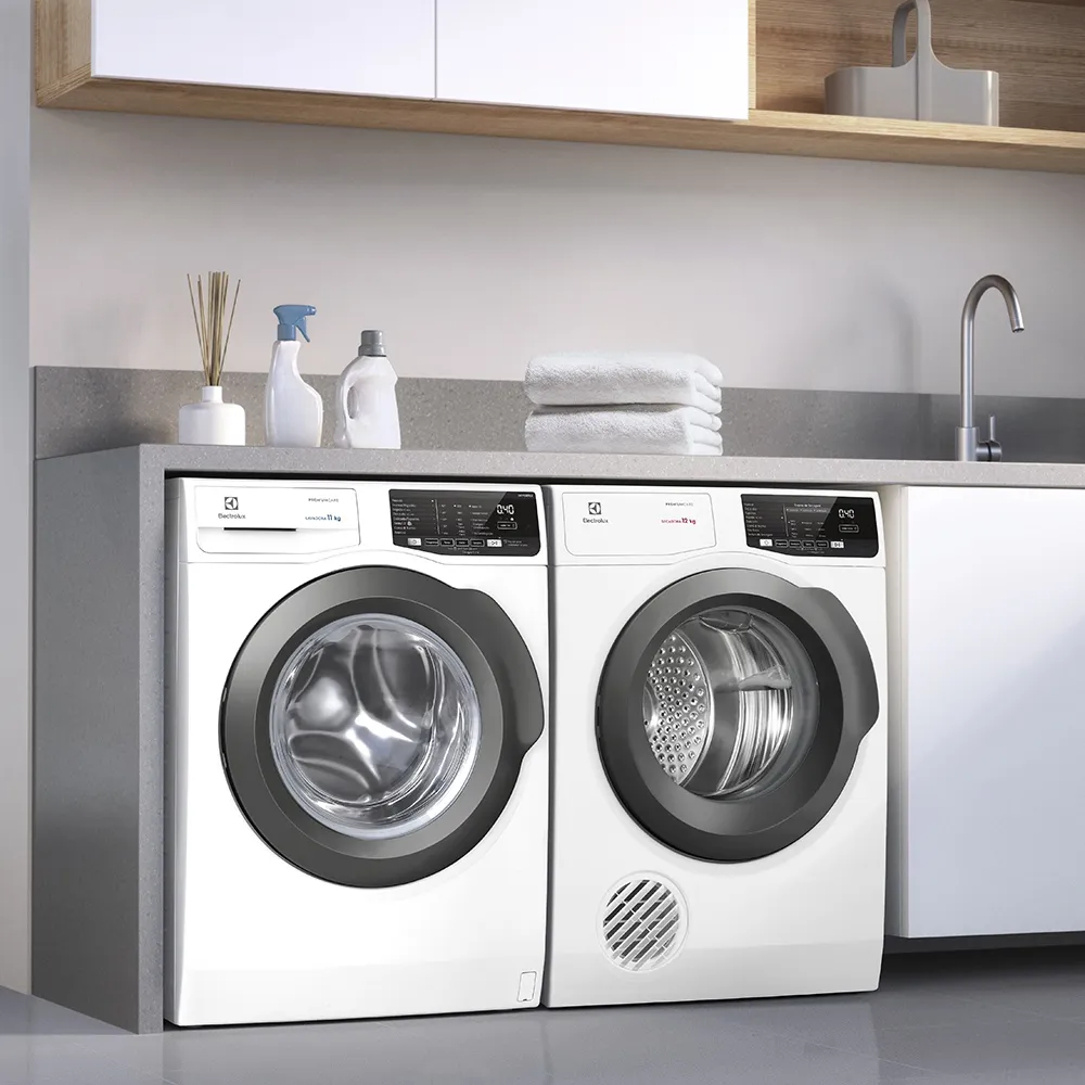 Secadora de Roupas Electrolux 12Kg Branca Premium Care com Autosense (SFP12)