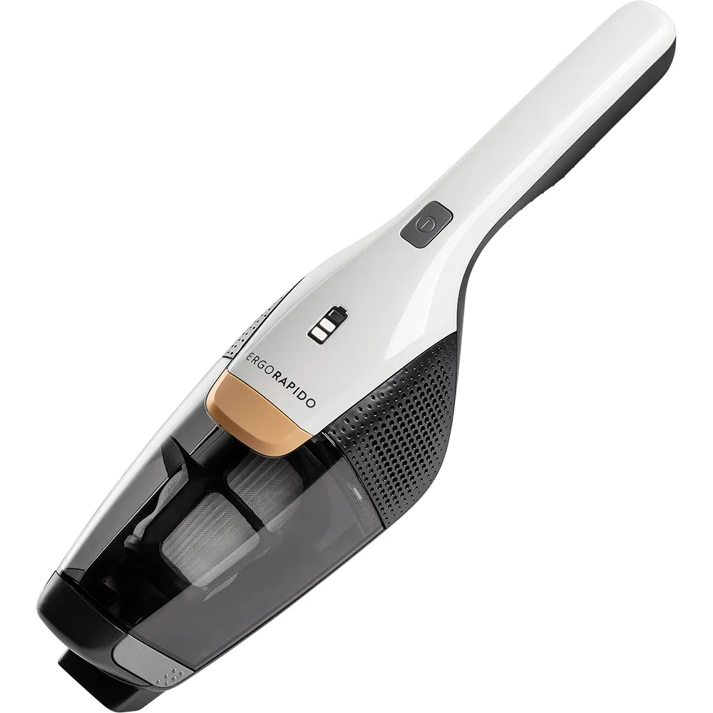 Aspirador de Pó Vertical Sem Fio Electrolux Ergorapido 2 em 1 Luz LED até 35 min Branco (ERG25B)