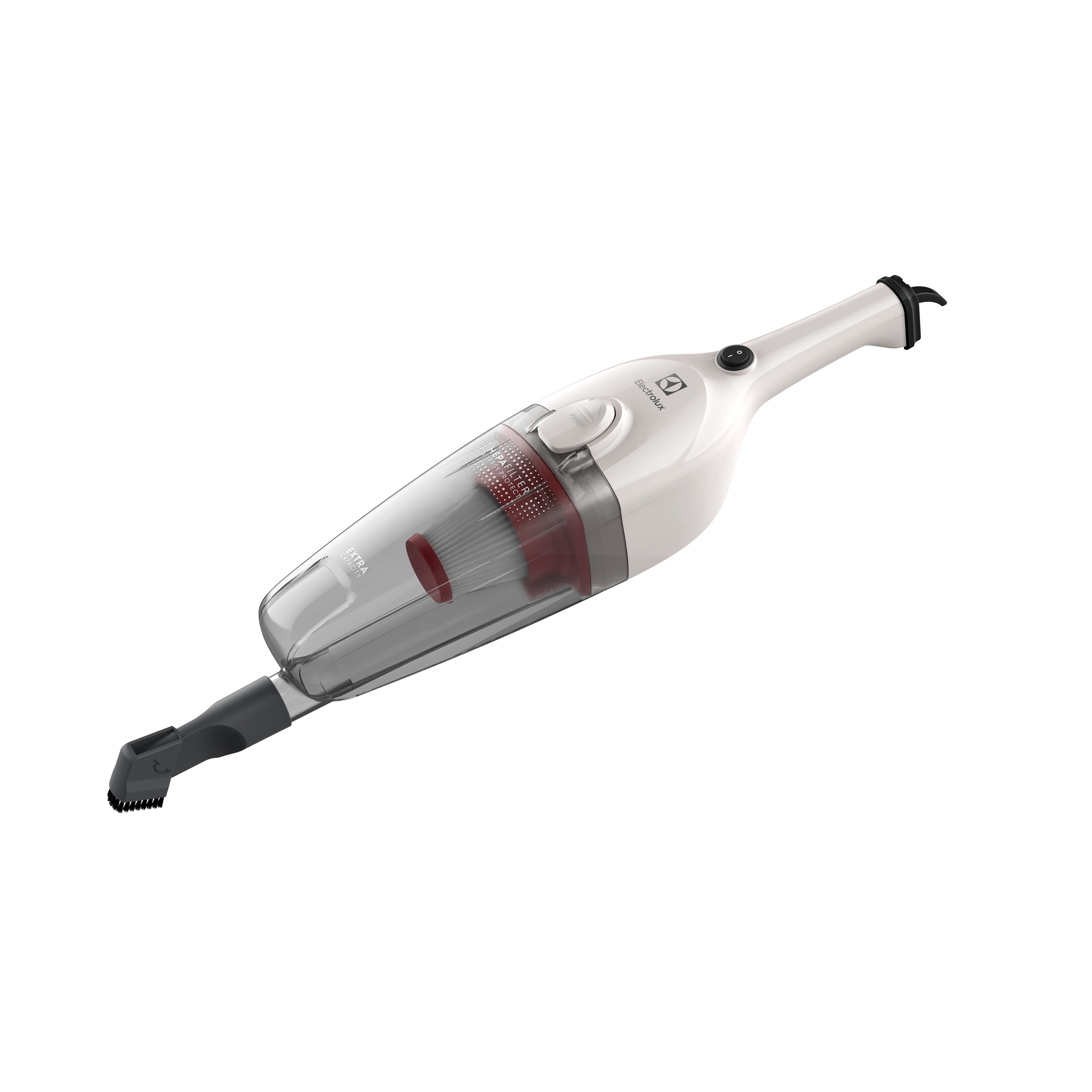 Aspirador de Pó Vertical com Fio Electrolux 1450W 2 em 1 Filtro HEPA Branco (STK14B)
