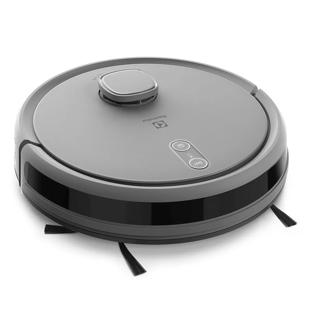Robô Aspirador Electrolux 4 em 1 Wi-Fi Experience até 1h40 Mapeamento Cinza (ERB61)