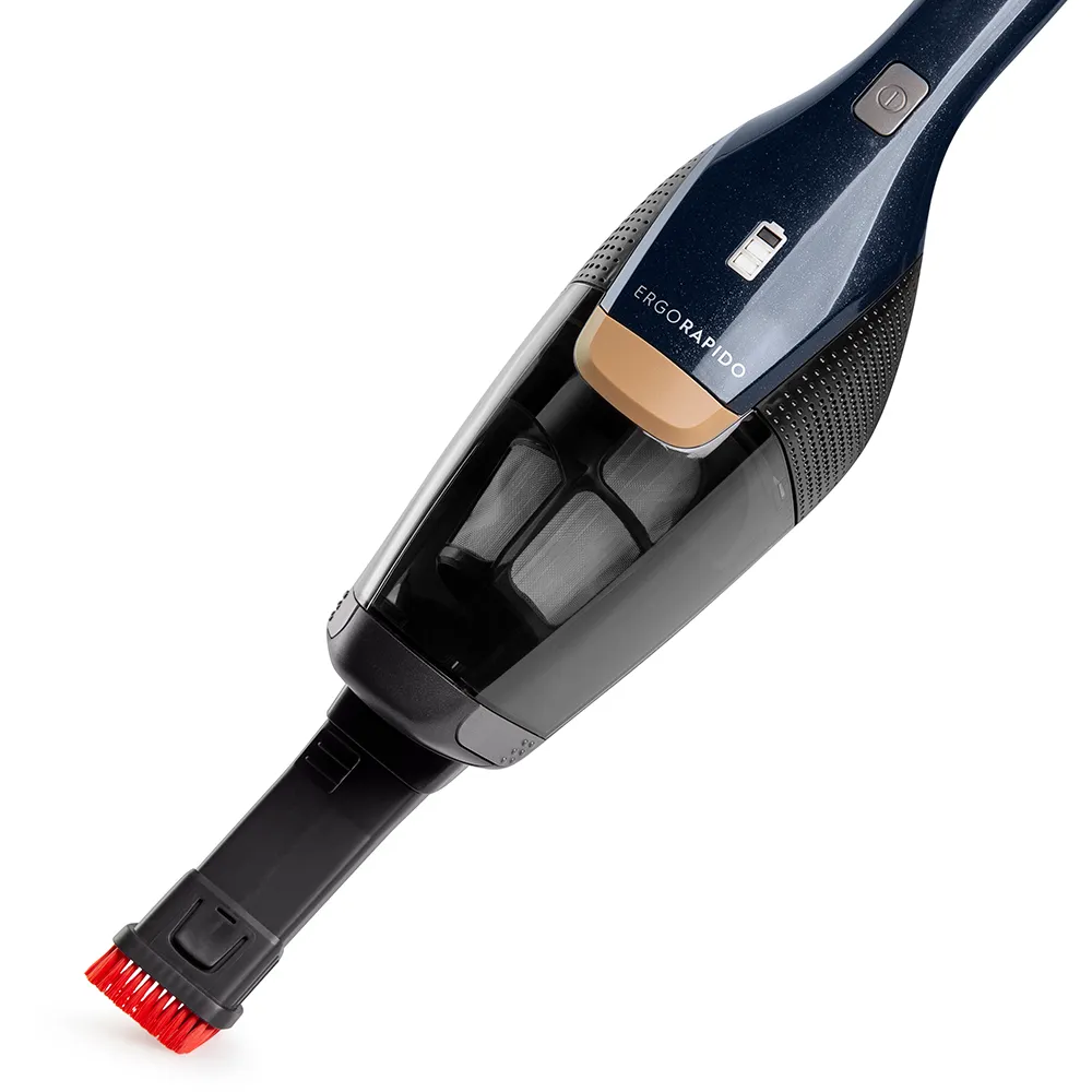 Aspirador de Pó Vertical Sem Fio Electrolux Ergorapido 2 em 1 Luz LED até 35 min Azul (ERG28)