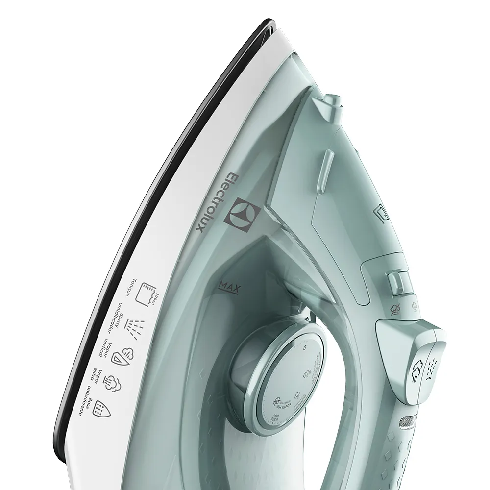 Ferro de passar Roupa a Vapor e a Seco Electrolux Efficient com Vapor Vertical (ESI11)