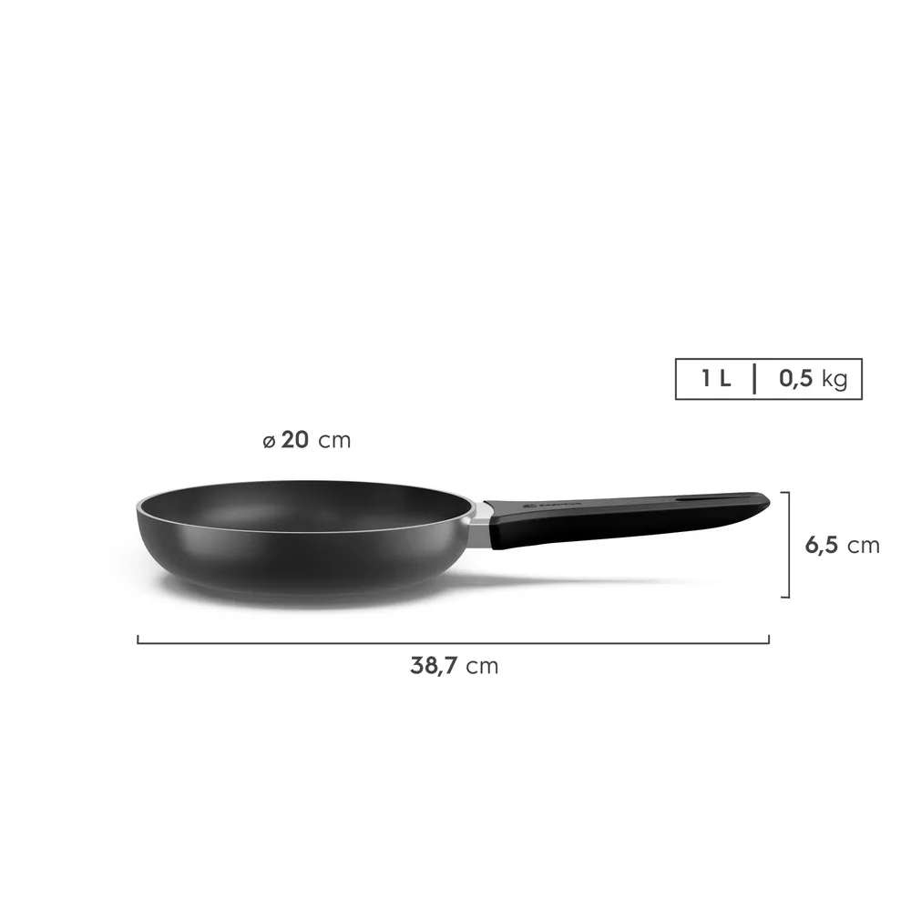 Jogo de Panelas Electrolux Alumínio Antiaderente Cinza Efficient com 5 peças