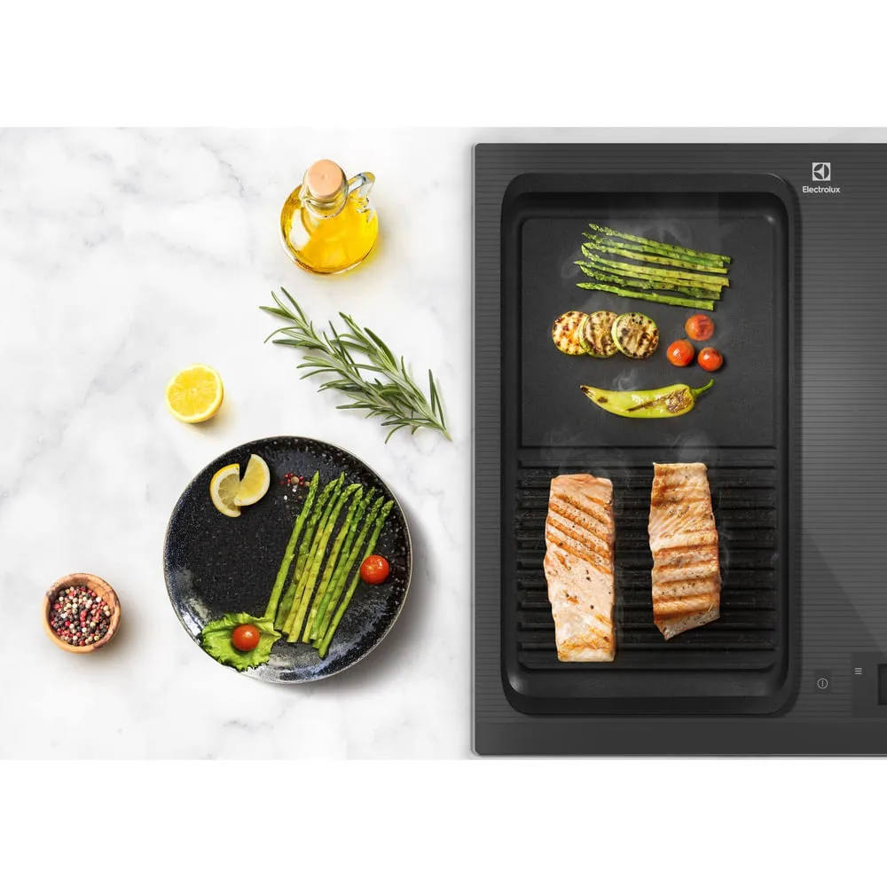Chapa Grill Electrolux de ferro fundido para Fogão. Indução. Forno e Churrasqueiras