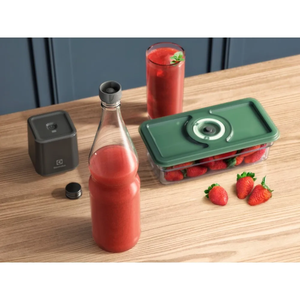 Seladora a Vácuo Portátil Electrolux com 2 Potes Herméticos