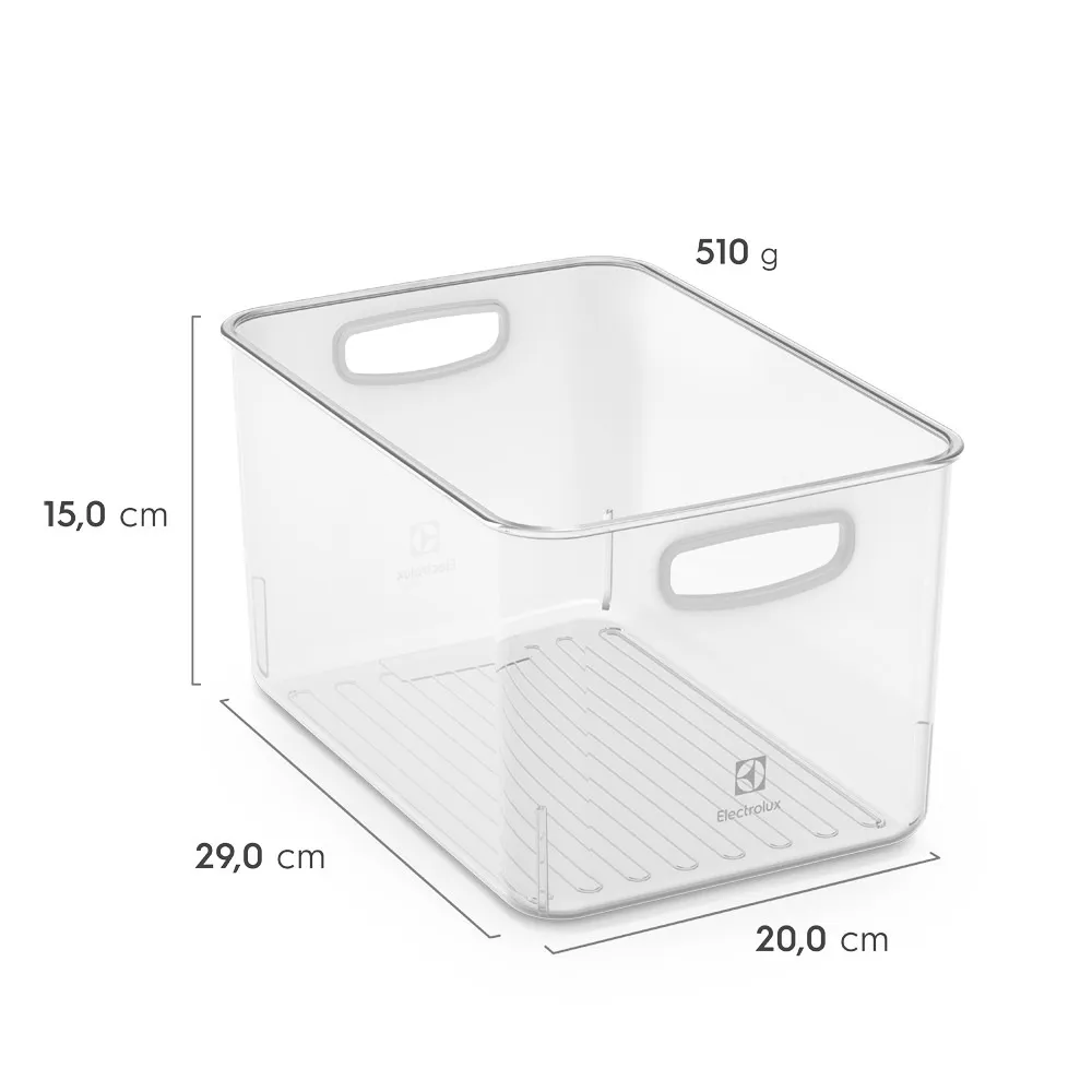 Kit 2 Caixas Organizadoras Electrolux Experience Modular 7L