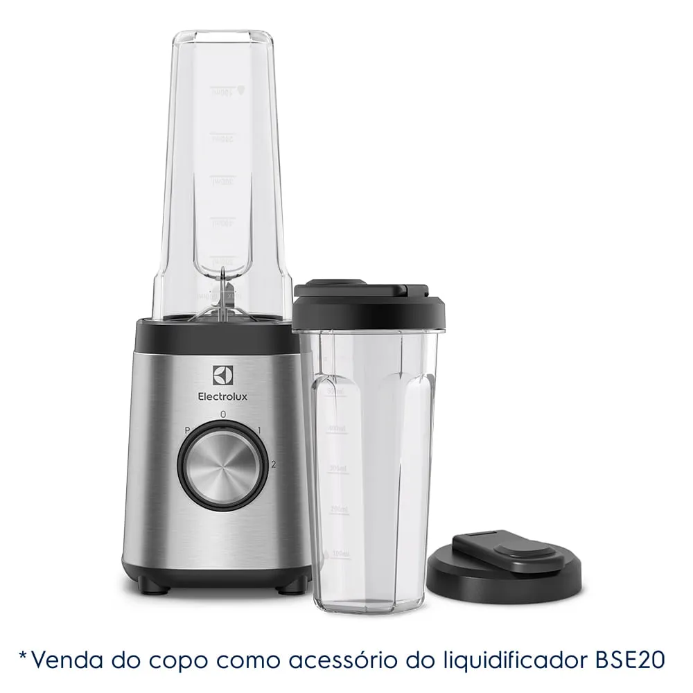 Garrafa de Plástico Electrolux Coqueteleira Shaker 600ml Sport Blender